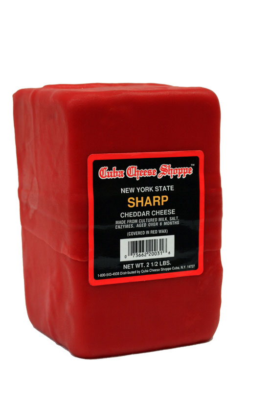 Cheese Wax 3 Blocks of Red Wax (3 lbs)