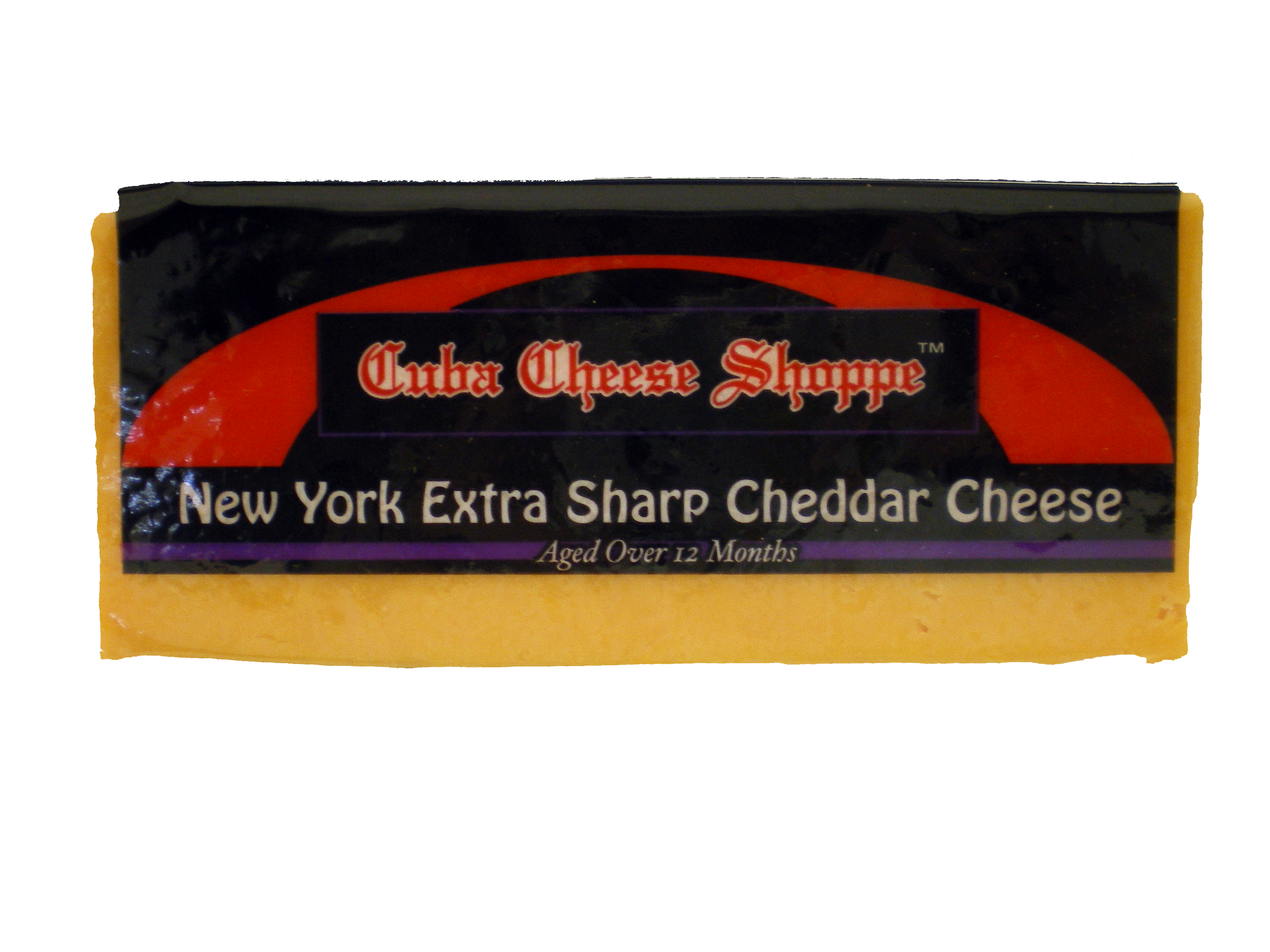 Cuba Cheese Shoppe Inc. 8 oz. Extra Sharp Cheddar Cheddar (C)